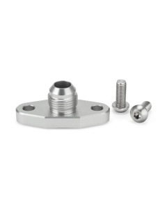 Turbo Oil Return Drain Flange 2.0" Bolt Spacing with AN10 Flare Fitting