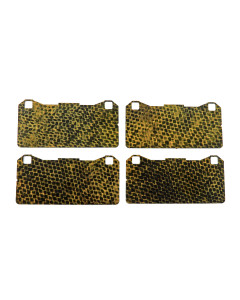 Carbon Fibre Brake Pad Shims for Audi TT 8J 2.5 RS with Brembo calipers 2011-2014