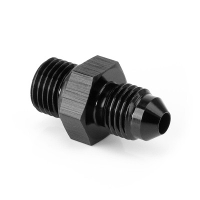HEL Aluminium -4 AN Male to M12 x 1.5 Male Straight Adapter