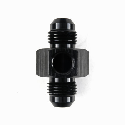 -6 AN JIC Male to Male Adapter with 1/8" NPT Sensor Port