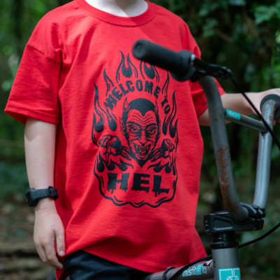HEL WTH Youth T-Shirt (Red)