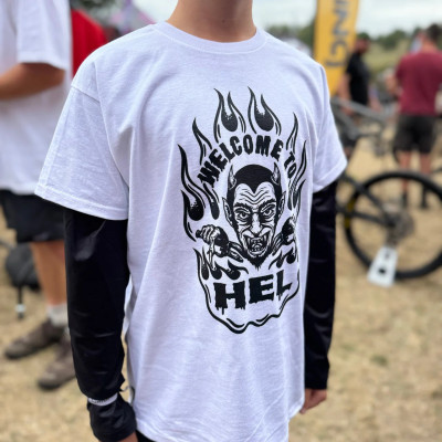 HEL WTH Youth T-Shirt (White)