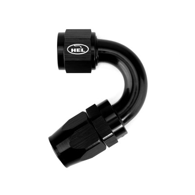 HEL Aluminium -10 AN 150° Hose End Fitting for Braided Rubber Hose