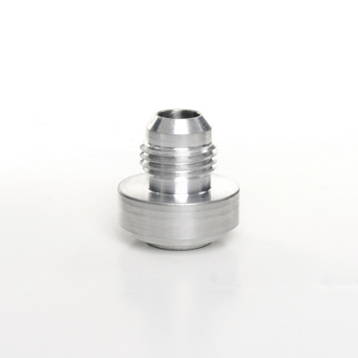 -6 AN JIC Male Weld On Fitting with Round Base